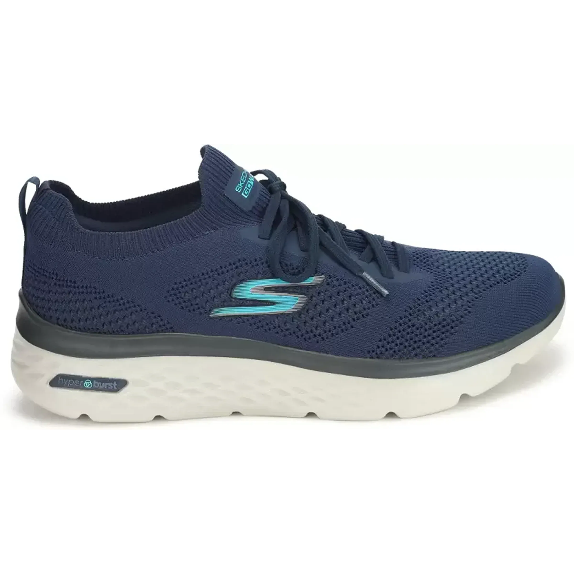 SKECHERS GO WALK HYPER BURST -MARITIME Walking Shoes For Men  (Navy) (216083-NVY)