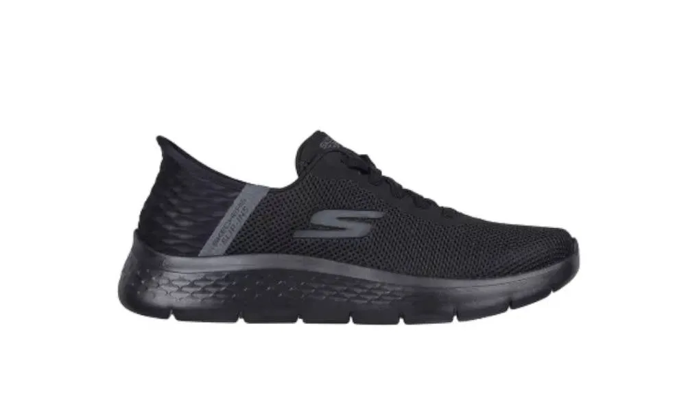 Skechers Mens Slip-ins Go Walk Flex Hands Up Black