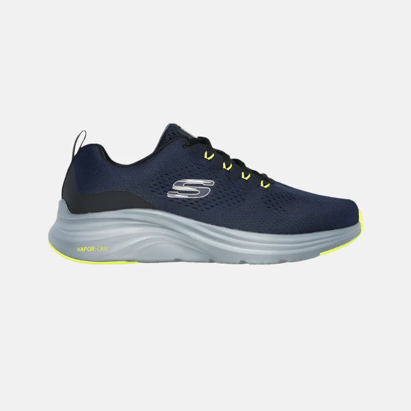 Skechers Vapor Form Men's Walking Shoes -Navy/Lime