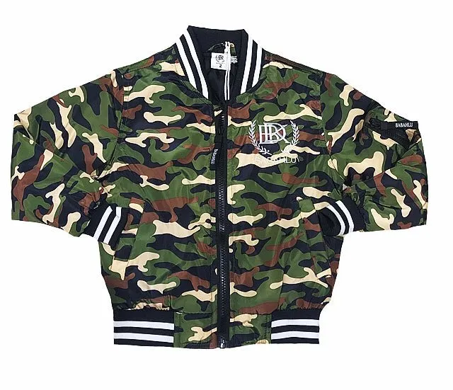 SOHO Camo Bomber Jacket