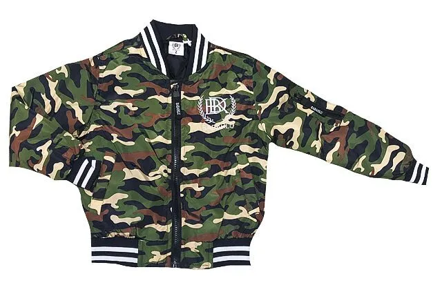 SOHO Camo Bomber Jacket