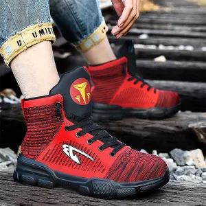 Steel Toe Indestructible Shoes Men Women Lightweight Puncture Resistant Safety Work Shoes Sneakers for Construction Working Breathable