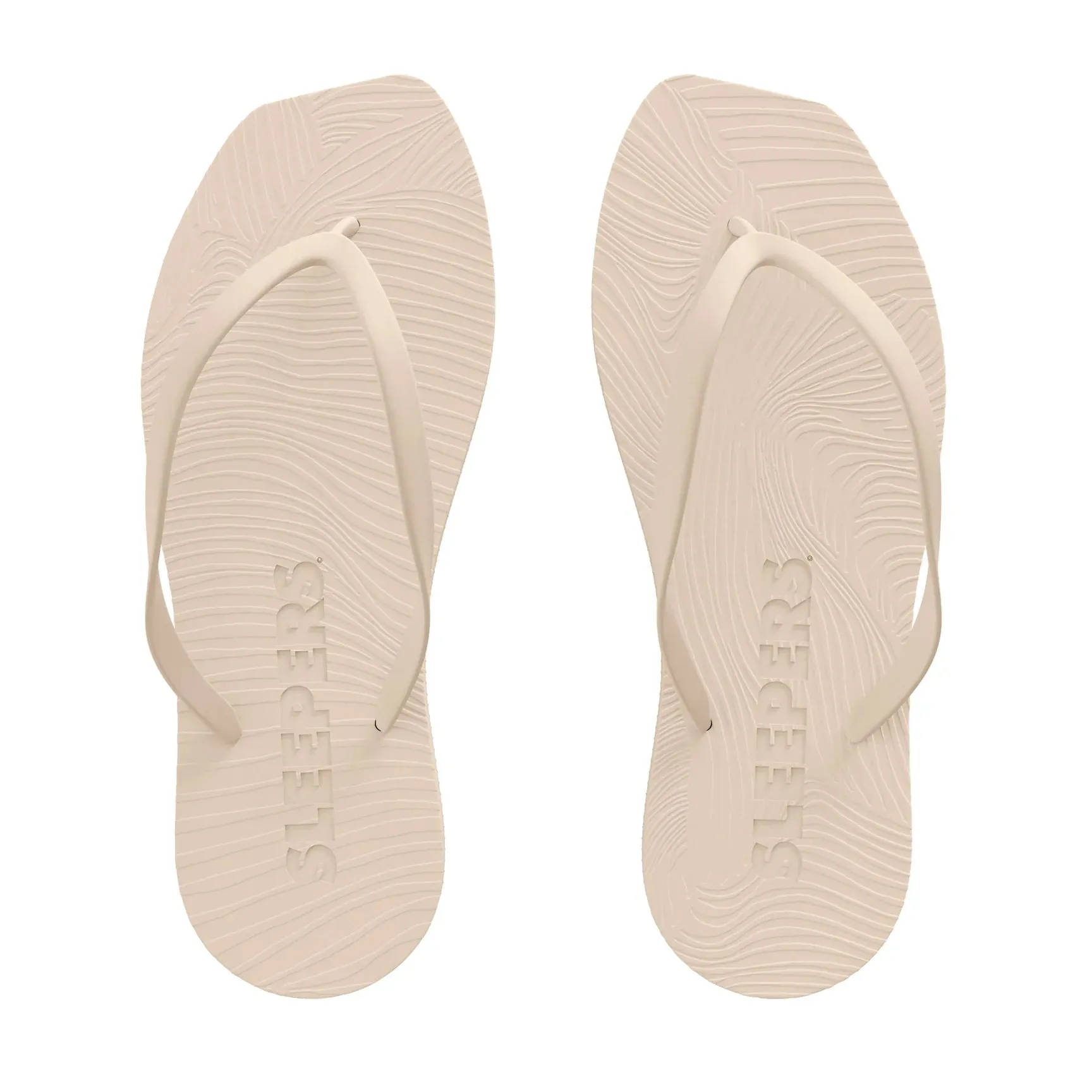 Tapered Eggnog Flip Flop