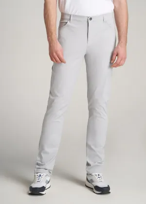 TAPERED-FIT Traveler Pants for Tall Men in Light Grey