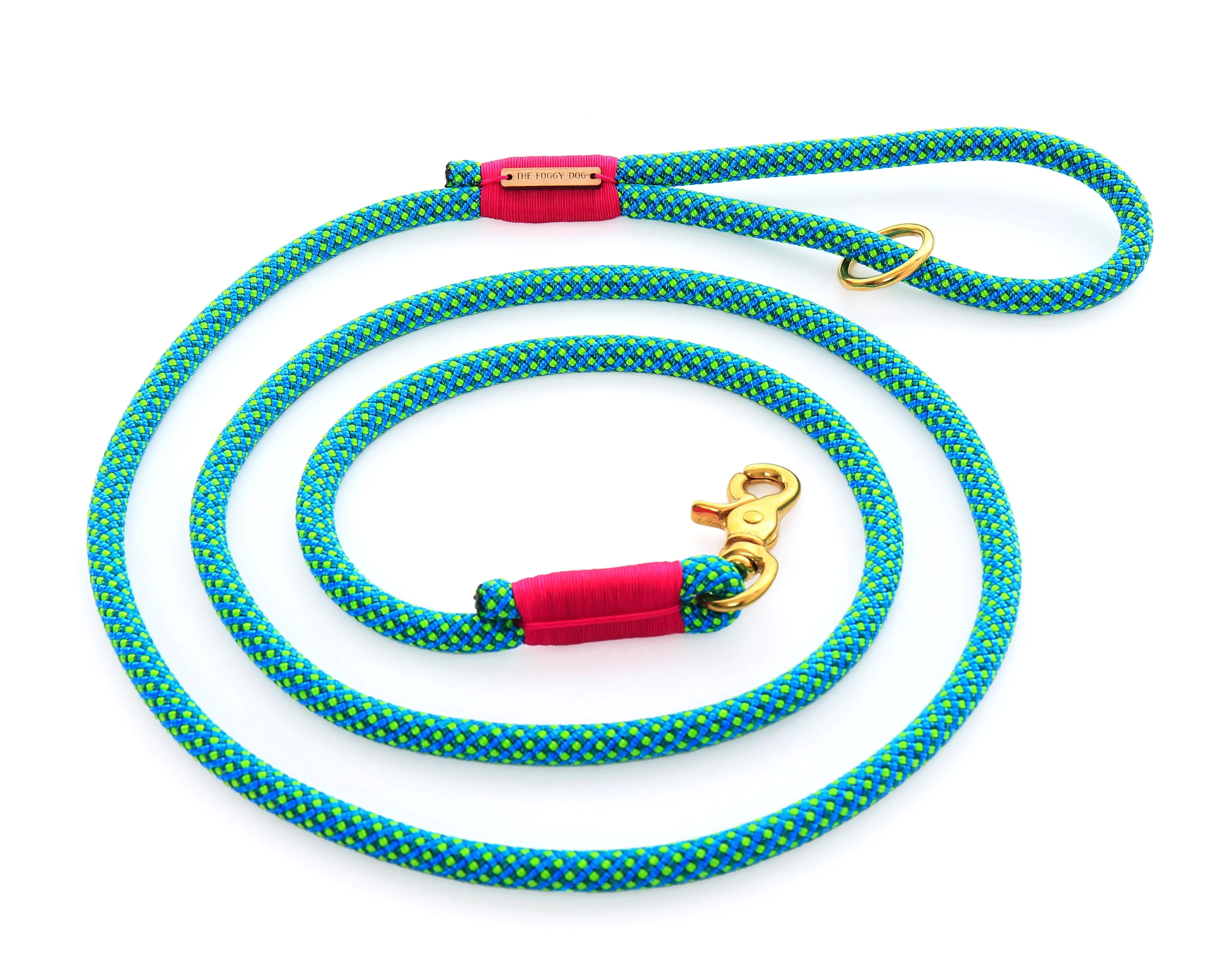 THE FOGGY DOG | Climbing Rope Leash in Jewel