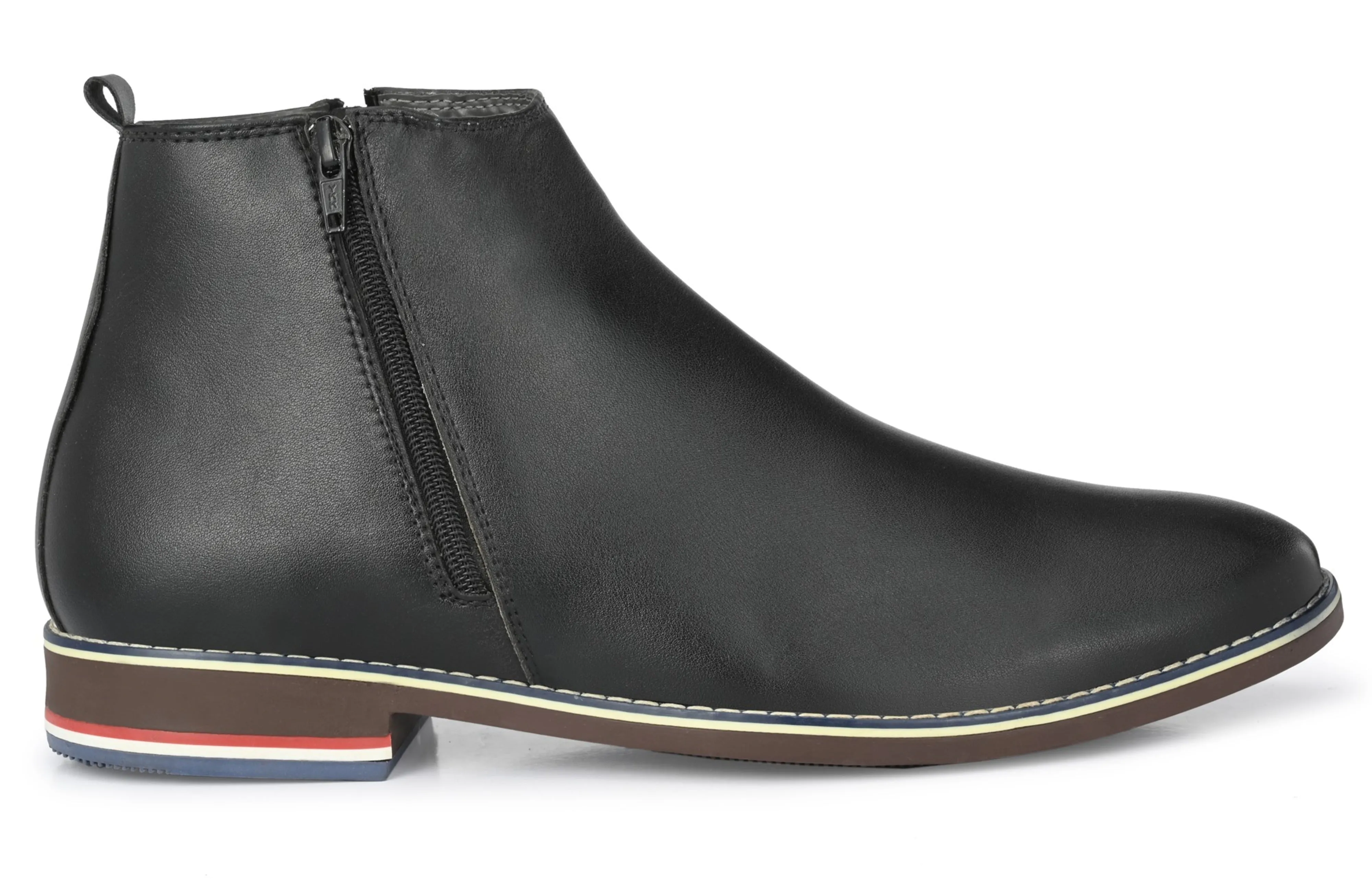 Toro Blu Men's Zip Chelsea Boots