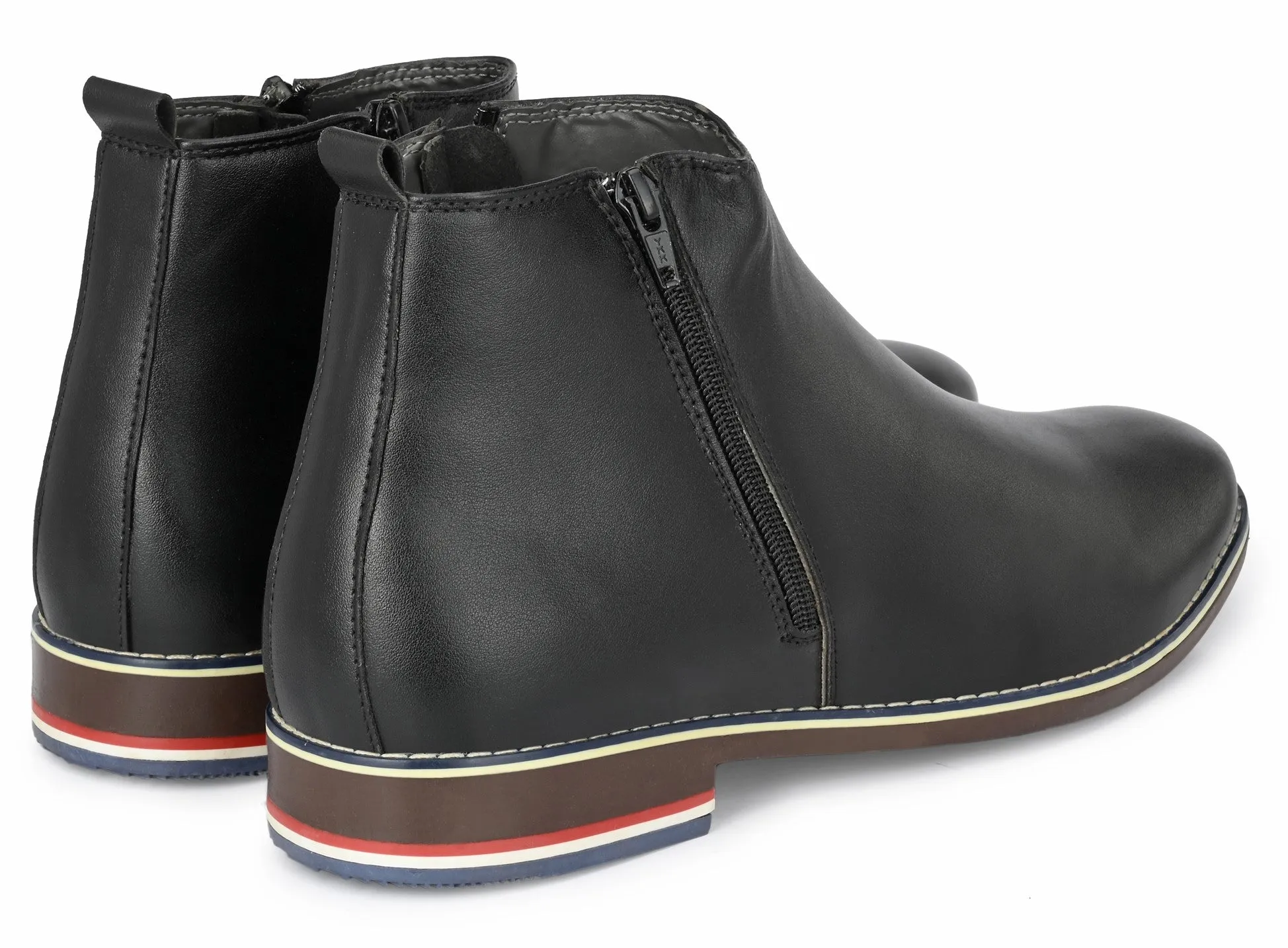 Toro Blu Men's Zip Chelsea Boots