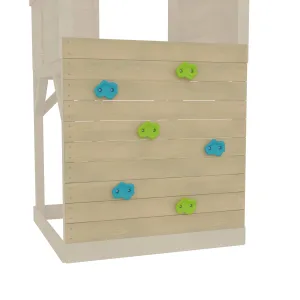 TP Treehouse Wooden Play Tower Climbing Wall - FSC®  certified