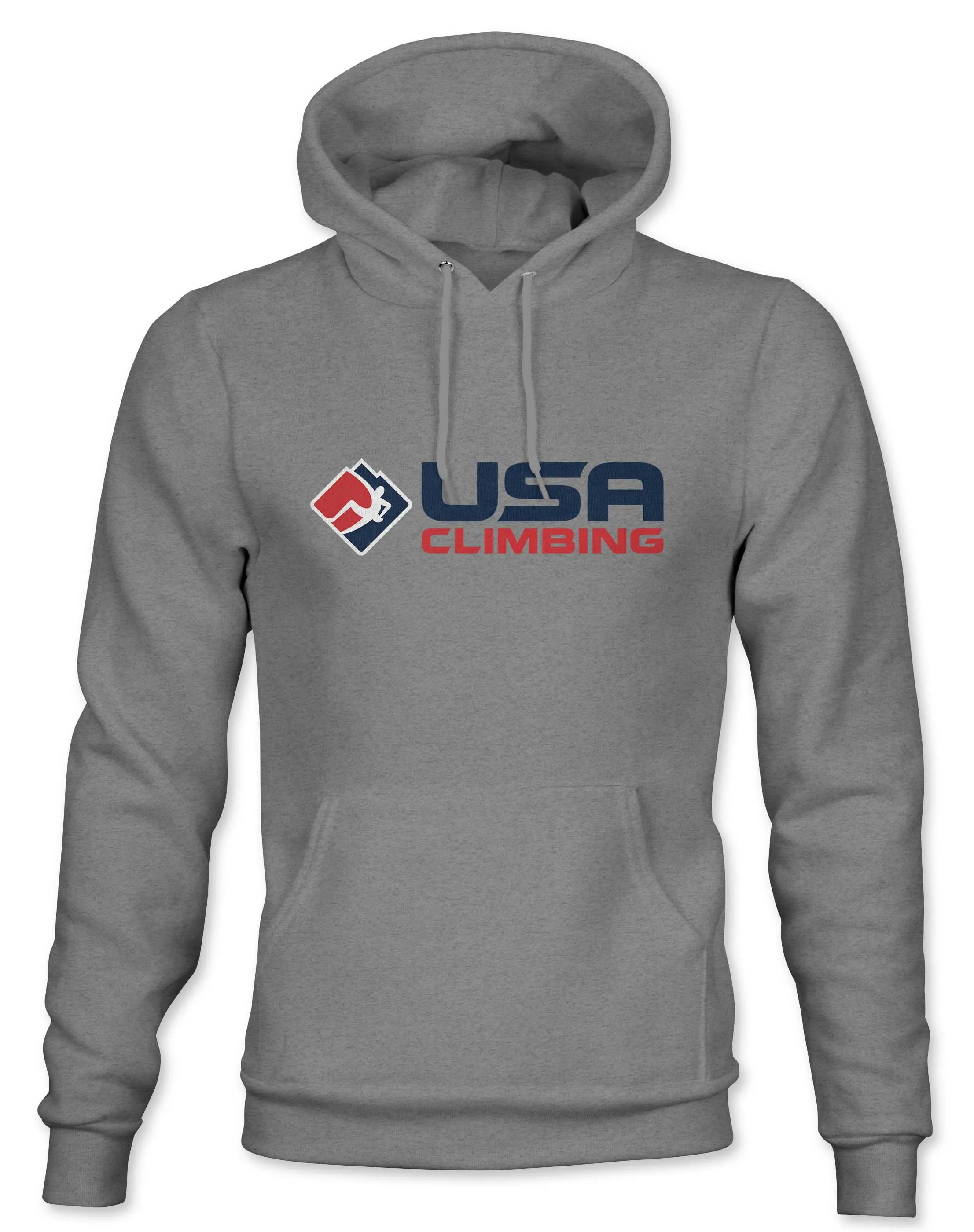 USA Climbing Horizontal Logo Hoodie - Adult