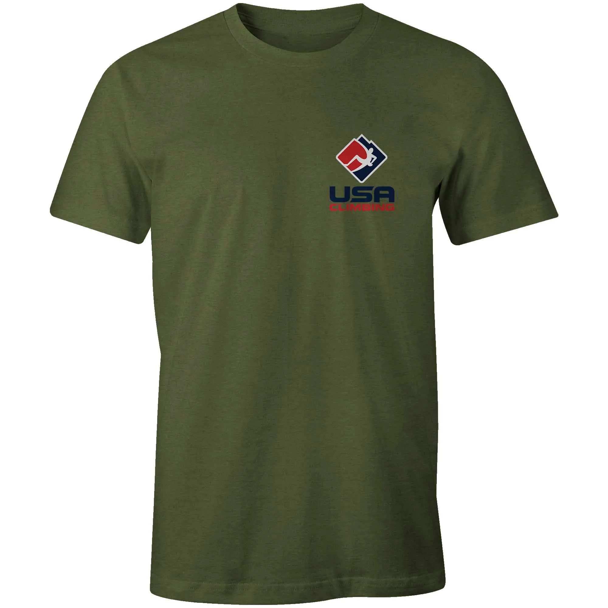 USA Climbing Logo Badge Tee - Men's