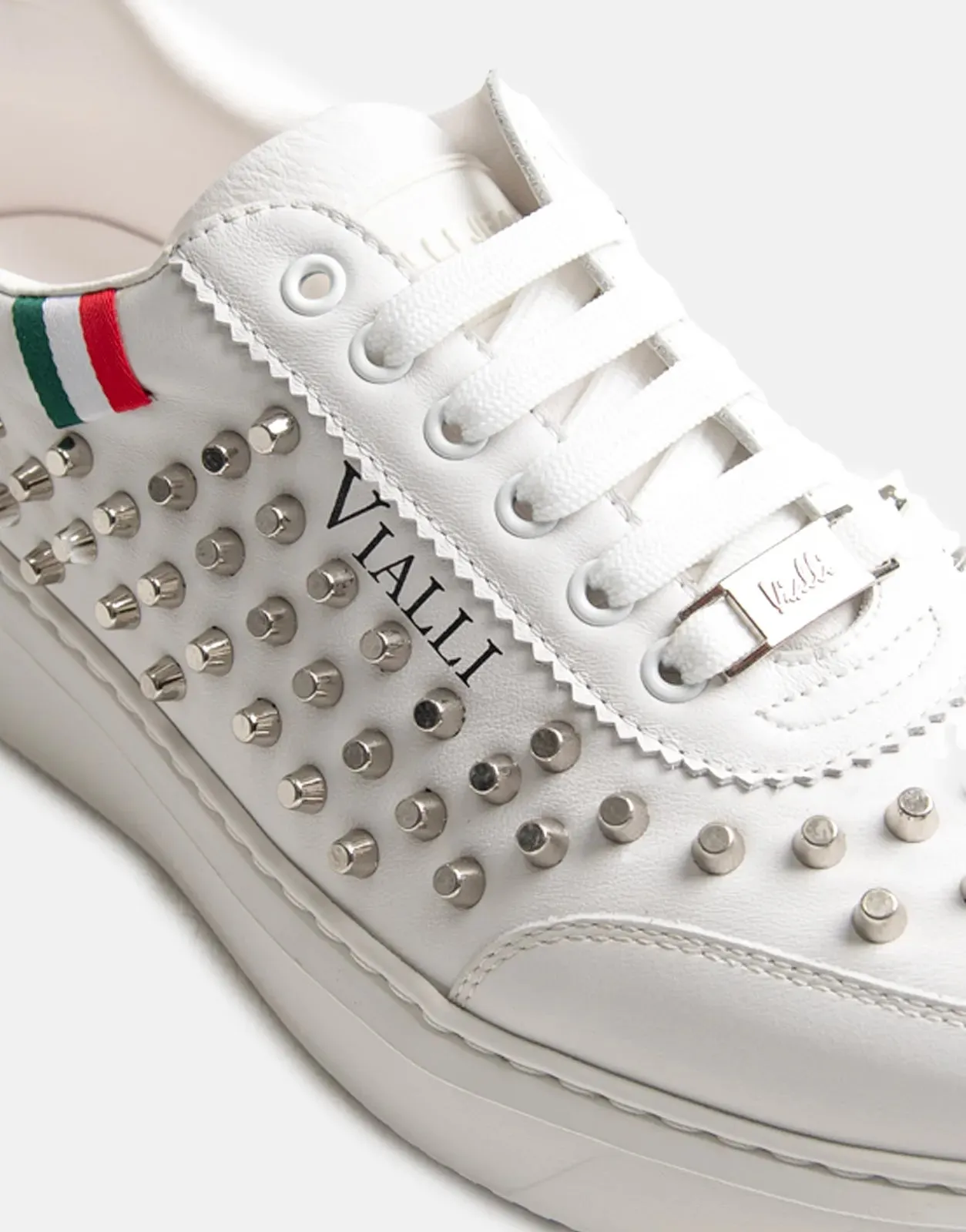 Vialli Vicario White Sneakers