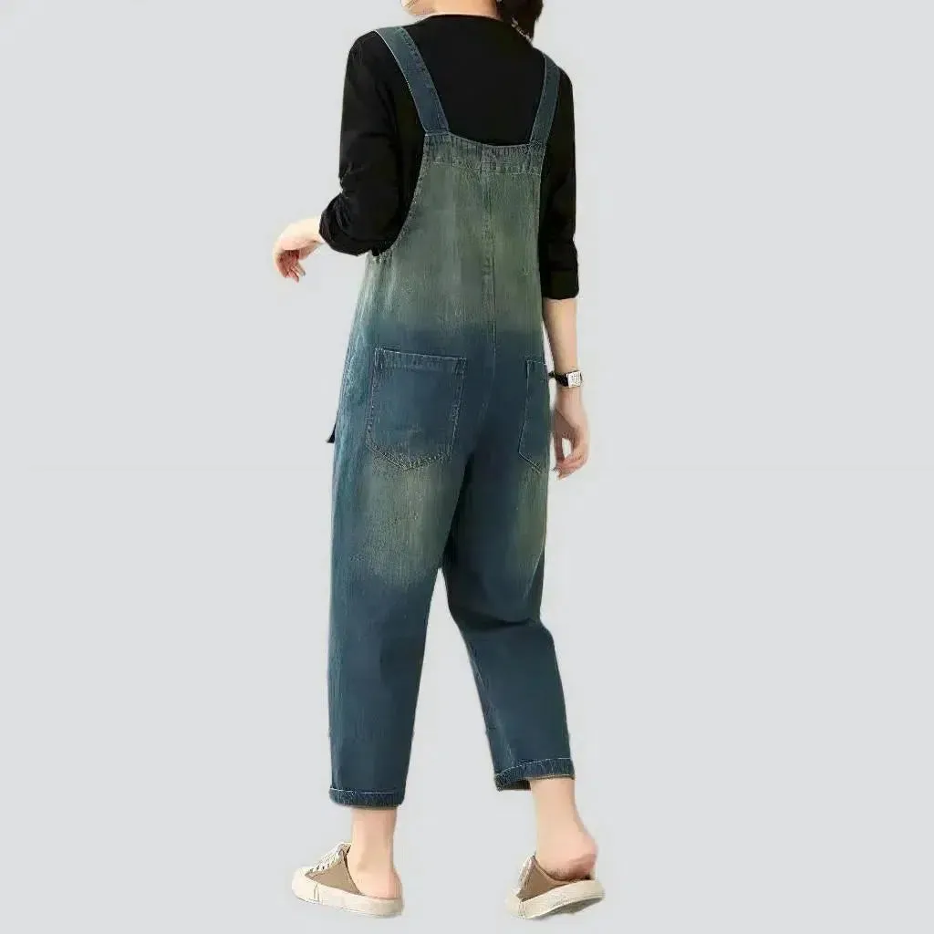 Vintage jean dungaree for women