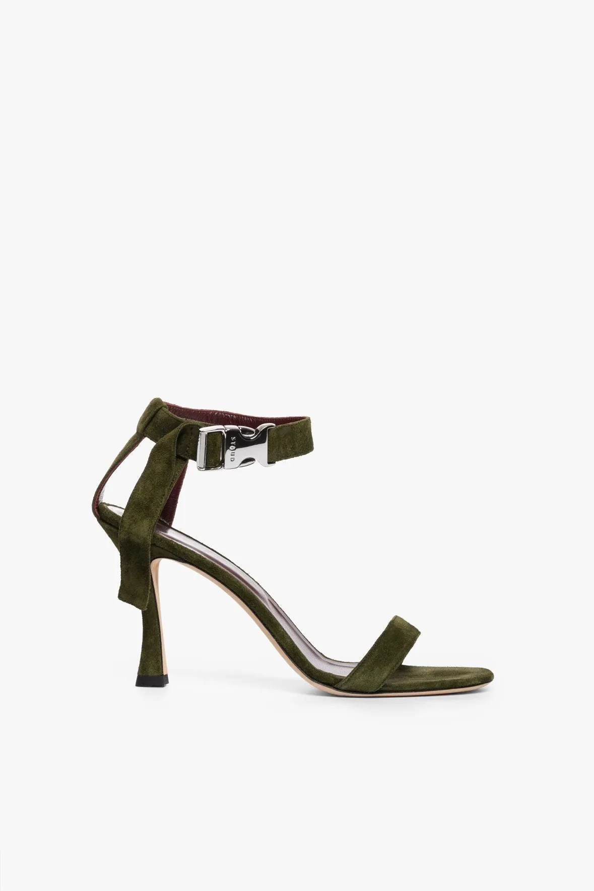 VIVA HEEL | OLIVE SUEDE