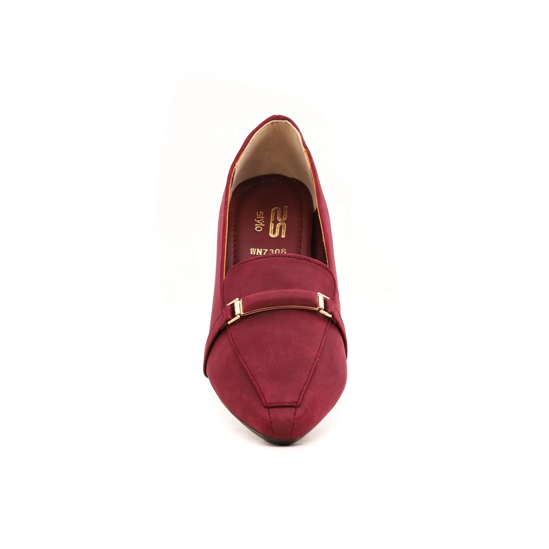 Women Maroon Court Shoes WN7308