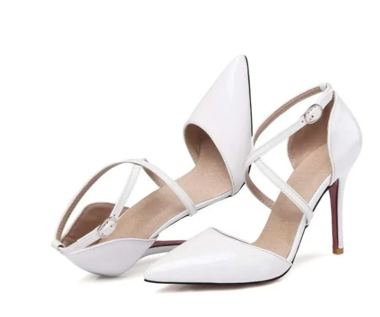 Women's Dorsay Ankle Strap Pumps