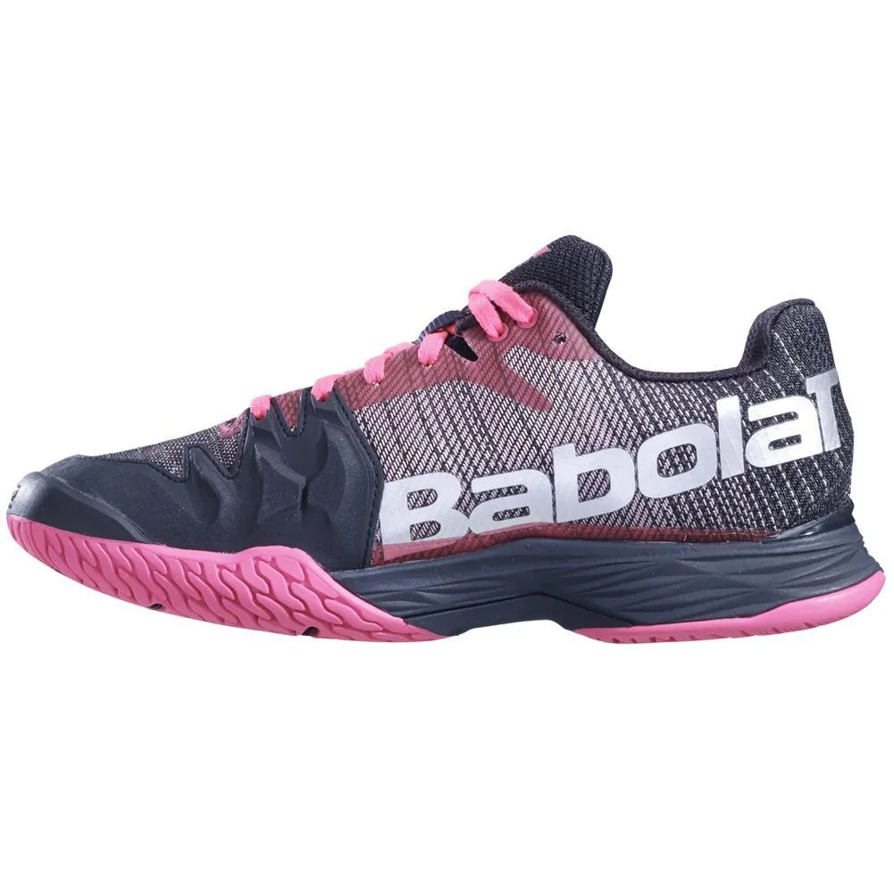 Women's Jet Mach II Pink and Black Tennis Shoes