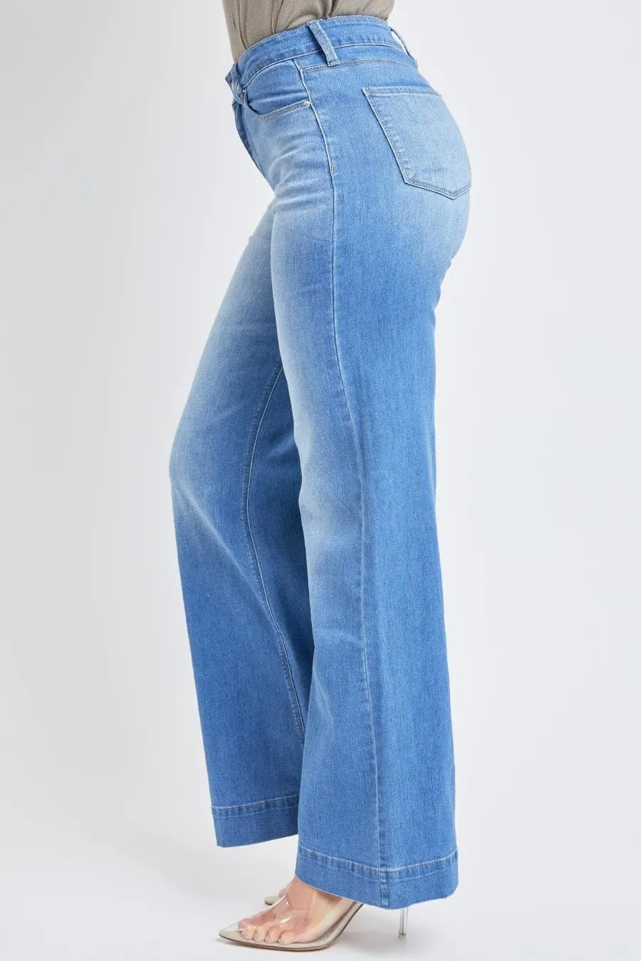 Women's Love  Wide-Leg Stovepipe Jeans