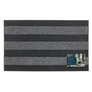 Woodford Scraper Doormat Grey 46x76cm